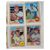 Lot of 20 Topps 1968 Vintage Baseball Cards