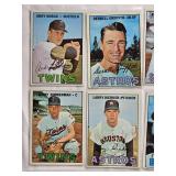 Lot of 20 Topps 1967 Vintage Baseball Cards - Some with Blurry Backs