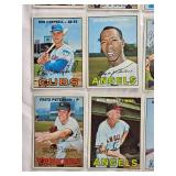 Lot of 20 Topps 1967 Vintage Baseball Cards - Some with Blurry Backs
