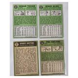 Lot of 20 Topps 1967 Vintage Baseball Cards - Some with Blurry Backs