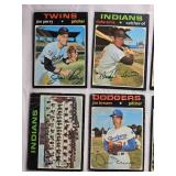 Lot of 20 Topps 1971 Vintage Baseball Cards