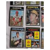 Lot of 20 Topps 1971 Vintage Baseball Cards