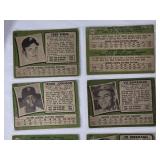Lot of 20 Topps 1971 Vintage Baseball Cards