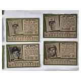 Lot of 20 Topps 1971 Vintage Baseball Cards