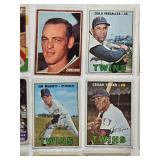 Lot of 20 Minnesota Twins Vintage Baseball Cards