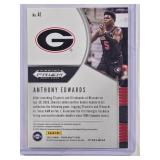 Anthony Edwards Rookie 2020 Panini Prizm Draft Picks Pink Cracked Ice #41