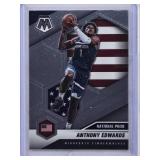 Anthony Edwards Rookie 2020-21 Panini Mosaic National Pride #252