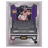 LeBron James 2023-24 Panini Green Prizm #63