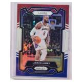LeBron James 2023-24 Panini Prizm Red White Blue Prizm #63