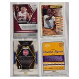 Lot of 11 NBA Stars Cards Including Tyler Herro, David Robinson, Allen Iverson, Jalen Green and More