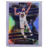 Stephen Curry 2019-20 Panini Select Silver Holo #91
