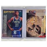 Lot of 2 Kevin Garnett Rookie Cards - 1996 Fleer Skybox #293 & 1996 Skybox Rookie Roadmap #233