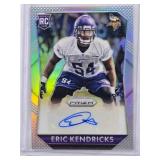 Eric Kendricks Rookie Auto 2015 Panini Prizm Refractor #RS-EK Numbered 27/300