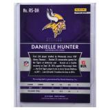 Danielle Hunter Rookie Auto 2015 Panini Prizm Wave Refractor #RS-DH Numbered 71/150