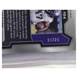 K.J. Osborn 2023 Panini Prizm Blue Refractor #194, Numbered 4/25