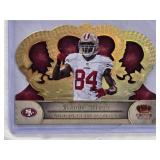 Randy Moss Gold Die Cut 2012 Crown Royale #123 Numbered 88/99