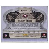 Randy Moss Gold Die Cut 2012 Crown Royale #123 Numbered 88/99
