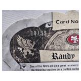 Randy Moss Gold Die Cut 2012 Crown Royale #123 Numbered 88/99