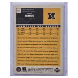 Randy Moss 2001 Upper Deck Vintage #67 Numbered 351/900