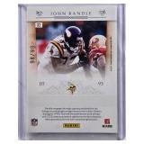 John Randle 2011 Panini National Treasures #32 Numbered 98/99