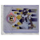 Randy Moss Rookie Die Cut 1998 Playoff Endzone X-Press #15 of 29