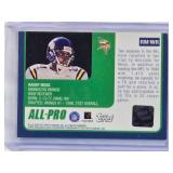 Randy Moss Pro Bowl Game Worn Relic! 2000 Topps Stadium Club #RM-WR