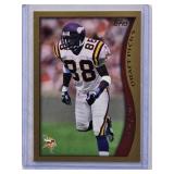 Randy Moss Gold Rookie SP 1998 Topps Draft Picks #352