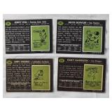 Lot of 10 Vintage NFL Football Cards from 1969