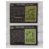 Lot of 10 Vintage NFL Football Cards from 1969