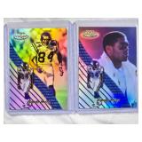 Lot of 2 Randy Moss Topps Gold Label #77 Class 2 and Class 3