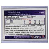 Adrian Peterson 2009 Topps Chrome Gold Refractor #TC28 Numbered 6/649