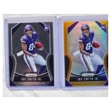 Lot of 2 Irv Smith Jr. Rookie Cards Panini Orange Prizm #366 Numbered 155/249 & Panini Prizm #366