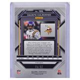 Daunte Culpepper 2022 Panini Prizm Orange Wave Refractor #195 Numbered 4/60