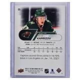 Kirill Kaprizov Rookie 2020-21 Upper Deck Rookie Box Set #25