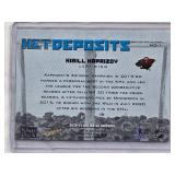 Kirill Kaprizov Foil Rookie 2020-21 Skybox Metal Universe Net Deposits #ND-1