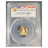 1999 PROOF $5 AMERICAN GOLD EAGLE PCGS PR69DCAM