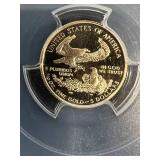 1999 PROOF $5 AMERICAN GOLD EAGLE PCGS PR69DCAM