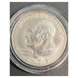 1973 US 40% SILVER EISENHOWER DOLLAR IN AIRTITE