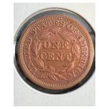 1848 US BRAIDED HAIR LARGE CENT