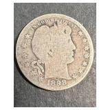 1898-O US BARBER QUARTER