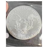2019 AMERICAN SILVER EAGLE 1 TROY OZ .999 FINE SILVER