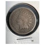 1862 US INDIAN HEAD CENT