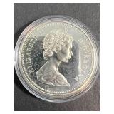 1971 CANADIAN BRITISH COLOMBIA SILVER DOLLAR