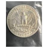 1964 US WASHINGTON QUARTER BU