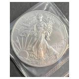 2015 AMERICAN SILVER EAGLE 1 TROY OZ .999 FINE SILVER