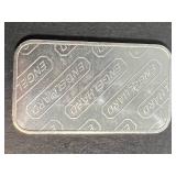 1 TROY OZ .999 FINE SILVER ENGELHARD BAR