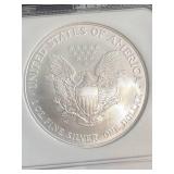 2006 AMERICAN SILVER EAGLE NGC MS70