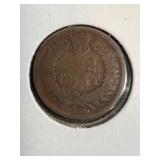 1867 US INDIAN HEAD CENT