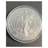 2017 AMERICAN SILVER EAGLE 1 TROY OZ .999 FINE SILVER IN AIRTITE