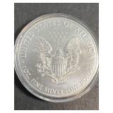 2017 AMERICAN SILVER EAGLE 1 TROY OZ .999 FINE SILVER IN AIRTITE